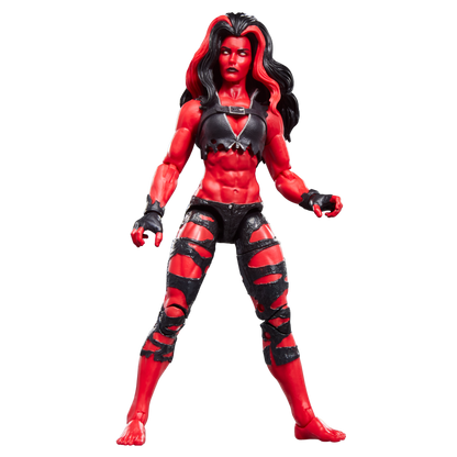 Czerwona figurka Hulka She Hulk Marvel Legends 15 cm