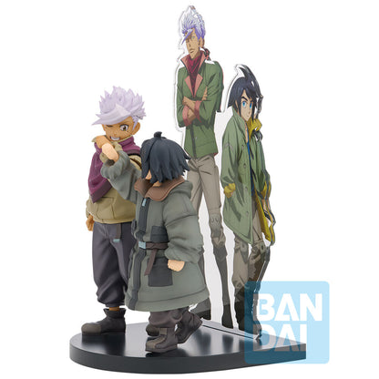 Figura Ichibansho Augus Mikazuki e Itsuka Orga Iron Blooded Orphans Mobile Suit Gundam 18cm