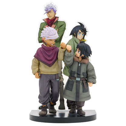 Figura Ichibansho Augus Mikazuki e Itsuka Orga Iron Blooded Orphans Mobile Suit Gundam 18cm