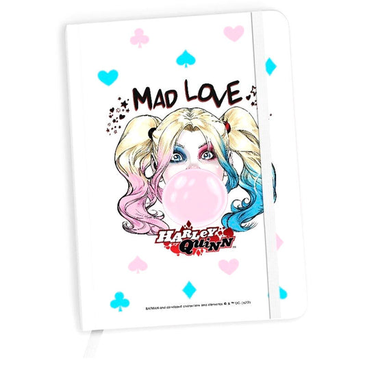 harley quinn notebook dc comics