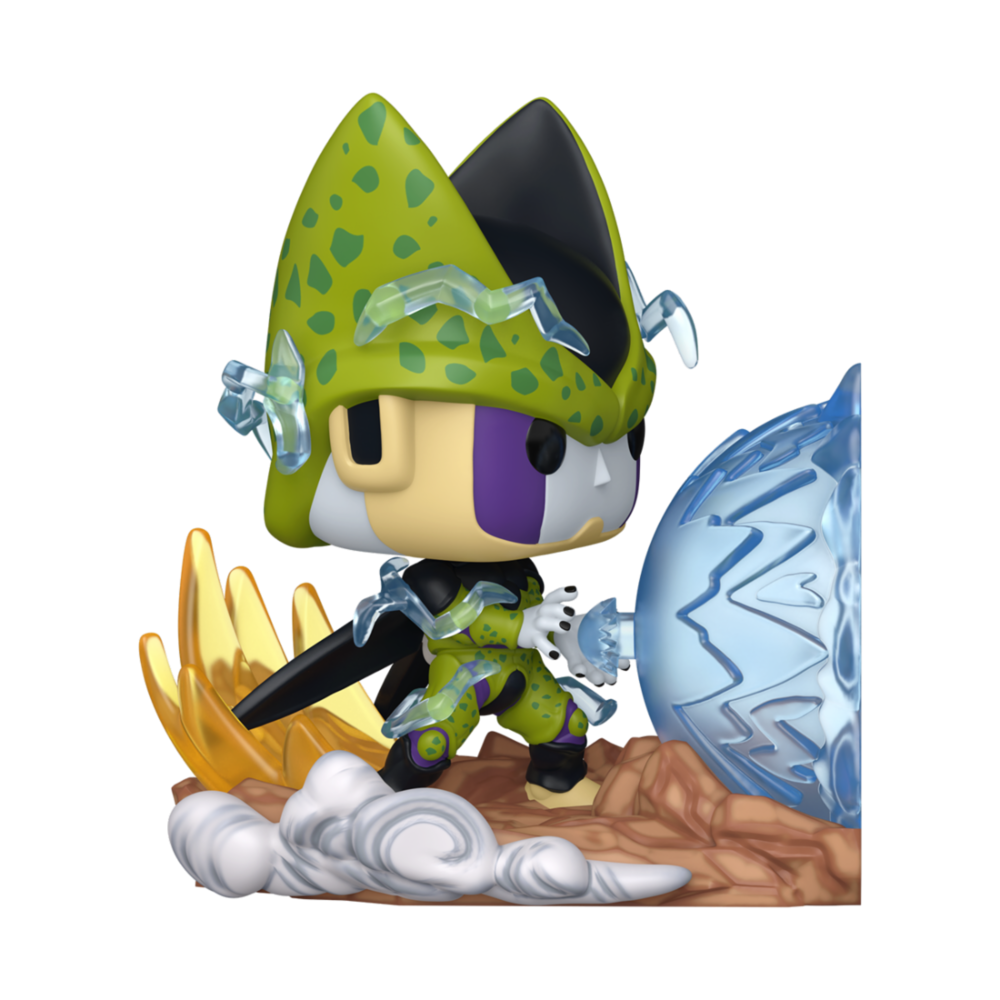 dragon ball z perfect cell pop deluxe figure