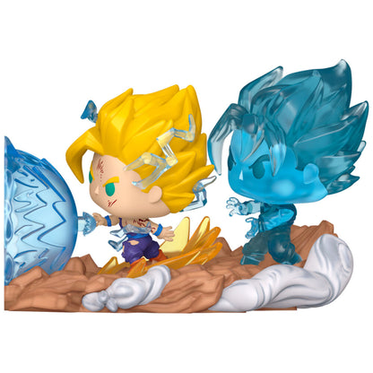 pop moments figure dragon ball z father son kamehameha