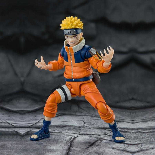 Figura S.H.Figuarts Naruto Uzumaki o Ninja Mais Imprevisível Número 1 de Naruto Shippuden 13 5 cm