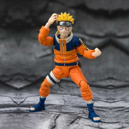 Figura S.H.Figuarts Naruto Uzumaki o Ninja Mais Imprevisível Número 1 de Naruto Shippuden 13 5 cm