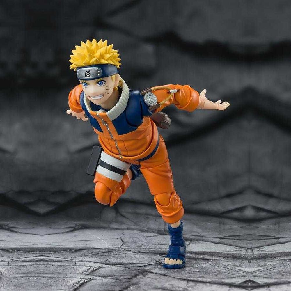 Figura S.H.Figuarts Naruto Uzumaki o Ninja Mais Imprevisível Número 1 de Naruto Shippuden 13 5 cm