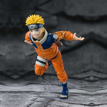Figura S.H.Figuarts Naruto Uzumaki o Ninja Mais Imprevisível Número 1 de Naruto Shippuden 13 5 cm