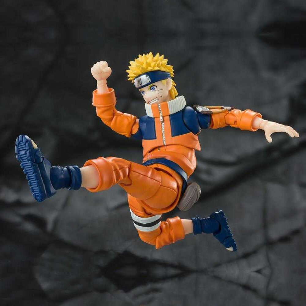 Figura S.H.Figuarts Naruto Uzumaki o Ninja Mais Imprevisível Número 1 de Naruto Shippuden 13 5 cm