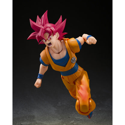 Figure S.H.Figuarts Super Saiyan God Son Goku God Aura Dragon Ball Super 14.5cm