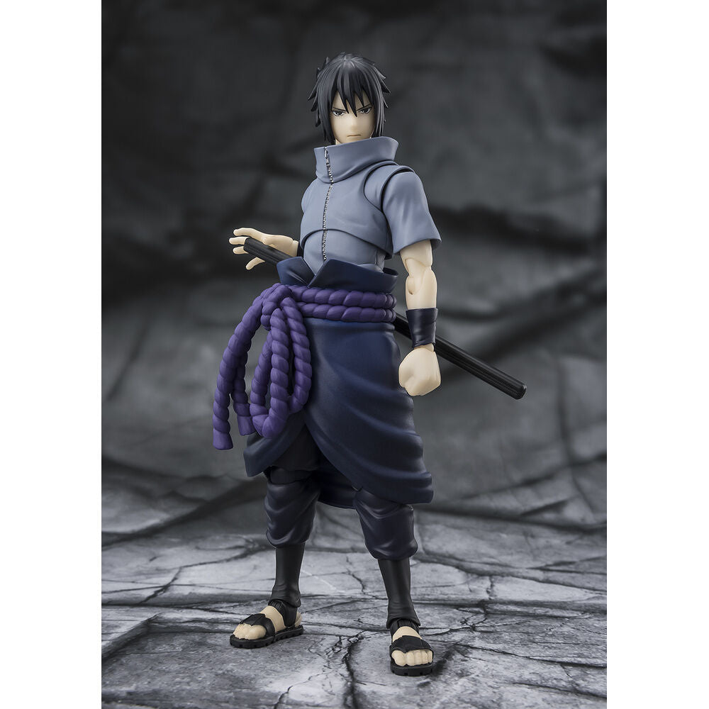 figure shfiguarts sasuke uchiha solitary shinobi naruto shippuden 145cm