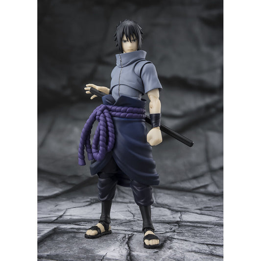 figure shfiguarts sasuke uchiha solitary shinobi naruto shippuden 145cm