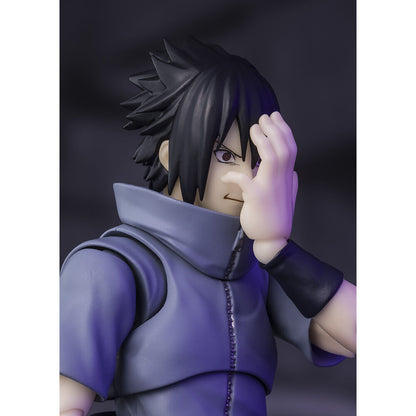 Figura S.H.Figuarts Sasuke Uchiha Solitário Shinobi Naruto Shippuden 14 5cm