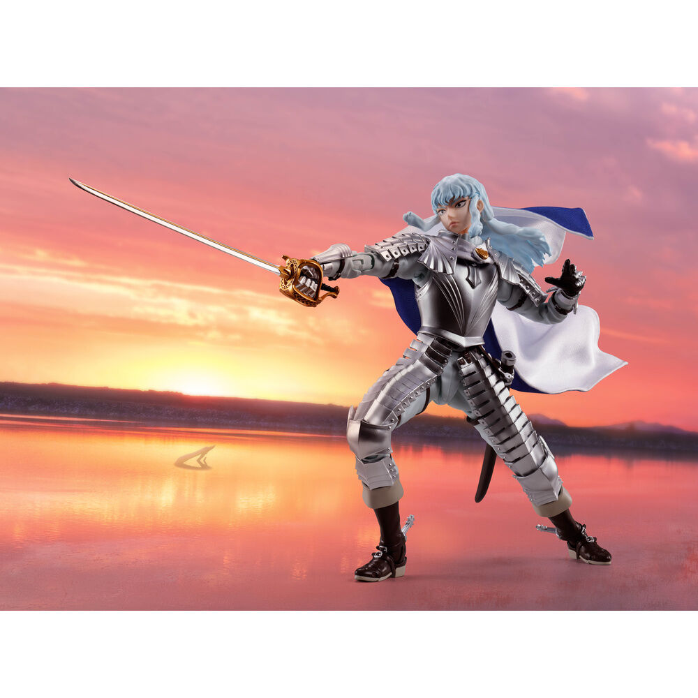 Figura S.H.Figuarts Griffith da Banda do Falcão Berserk 15 5cm