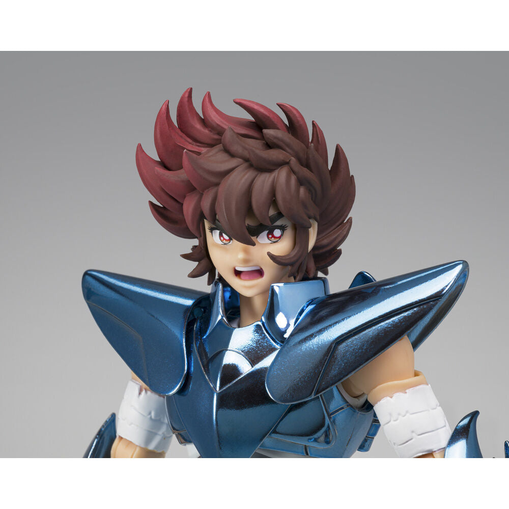 Statuetta di Pegaso di Seiya Edizione Originale in Bronzo con Tessuto Saint Seiya 15 5 cm