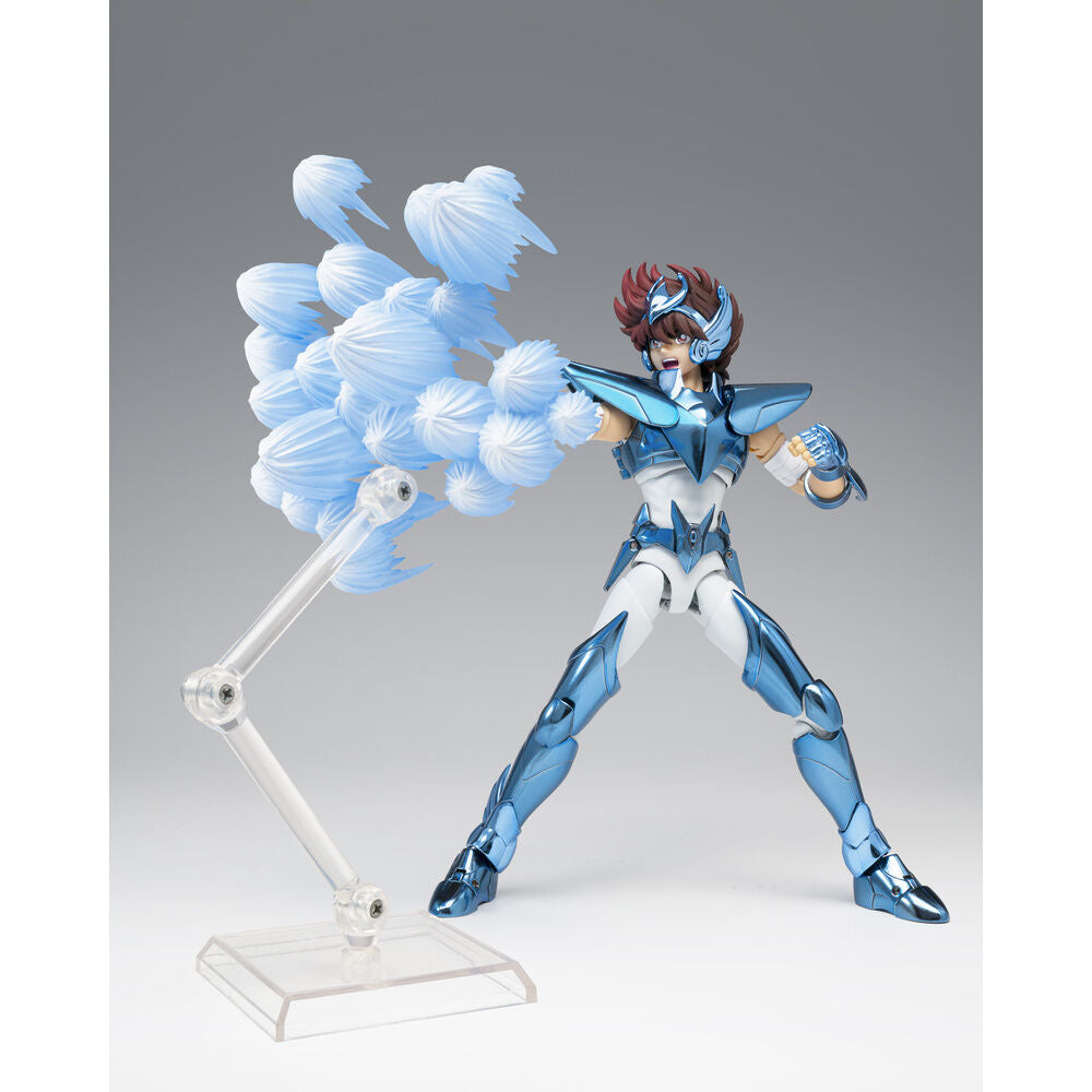 Statuetta di Pegaso di Seiya Edizione Originale in Bronzo con Tessuto Saint Seiya 15 5 cm