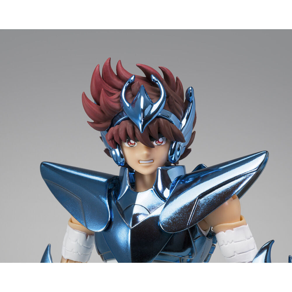 Statuetta di Pegaso di Seiya Edizione Originale in Bronzo con Tessuto Saint Seiya 15 5 cm