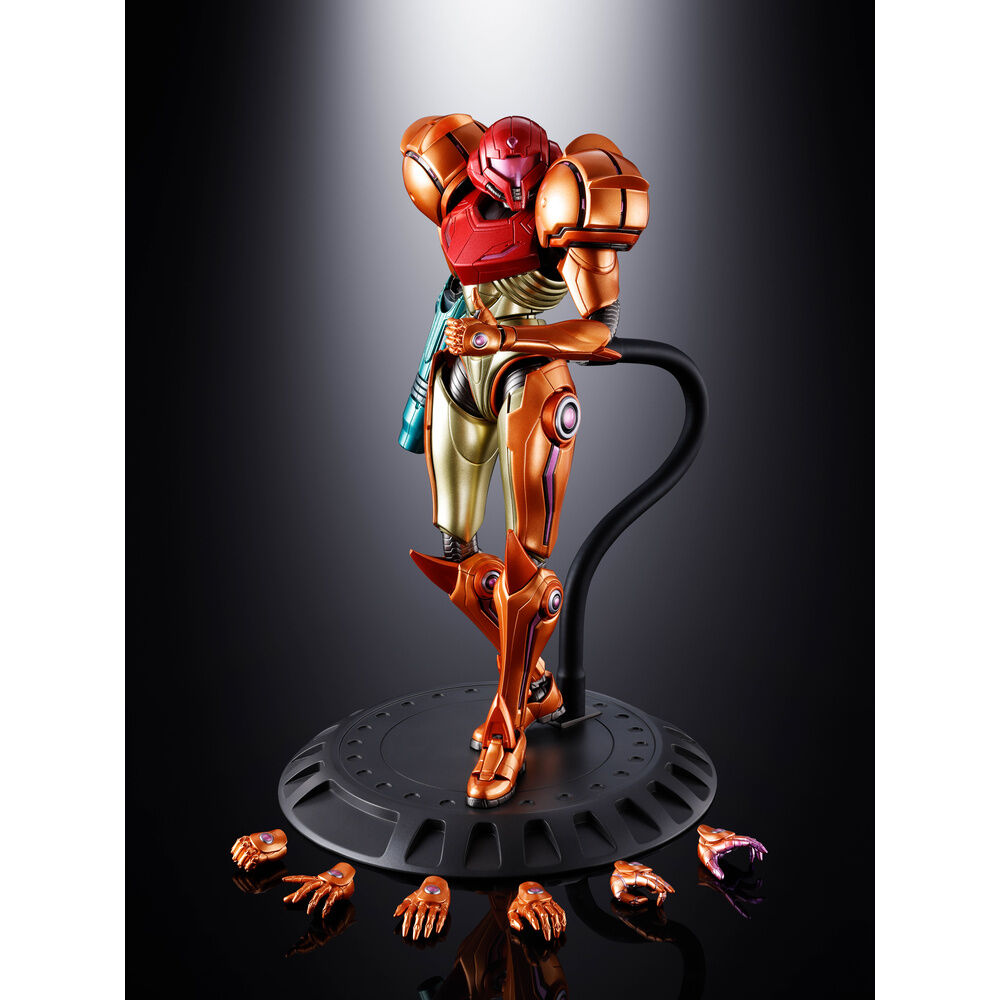 Action figure di Samus Aran tratta da Metroid Prime 4: Beyond Ver Chogokin 21 cm