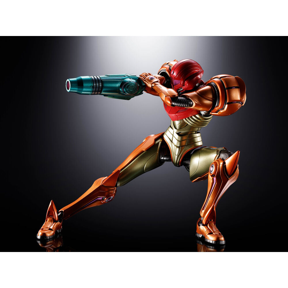 Action figure di Samus Aran tratta da Metroid Prime 4: Beyond Ver Chogokin 21 cm