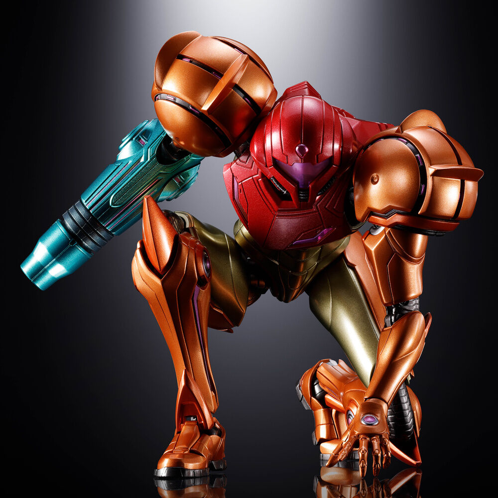 Action figure di Samus Aran tratta da Metroid Prime 4: Beyond Ver Chogokin 21 cm