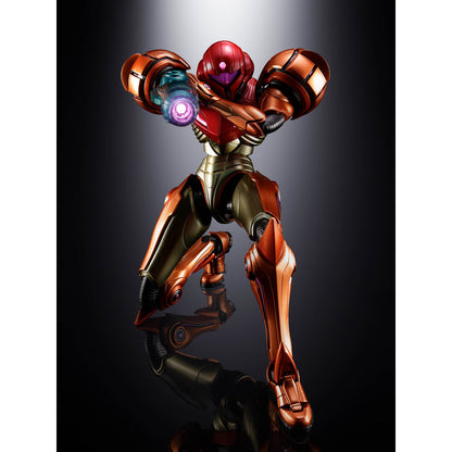 Action figure di Samus Aran tratta da Metroid Prime 4: Beyond Ver Chogokin 21 cm
