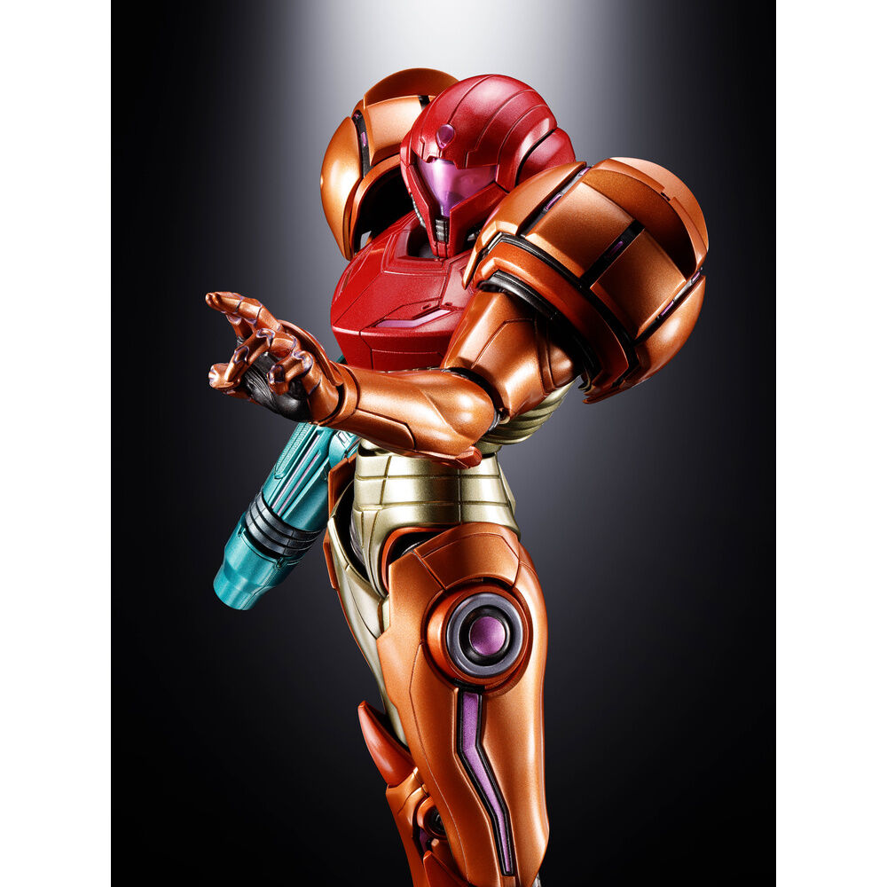 Action figure di Samus Aran tratta da Metroid Prime 4: Beyond Ver Chogokin 21 cm