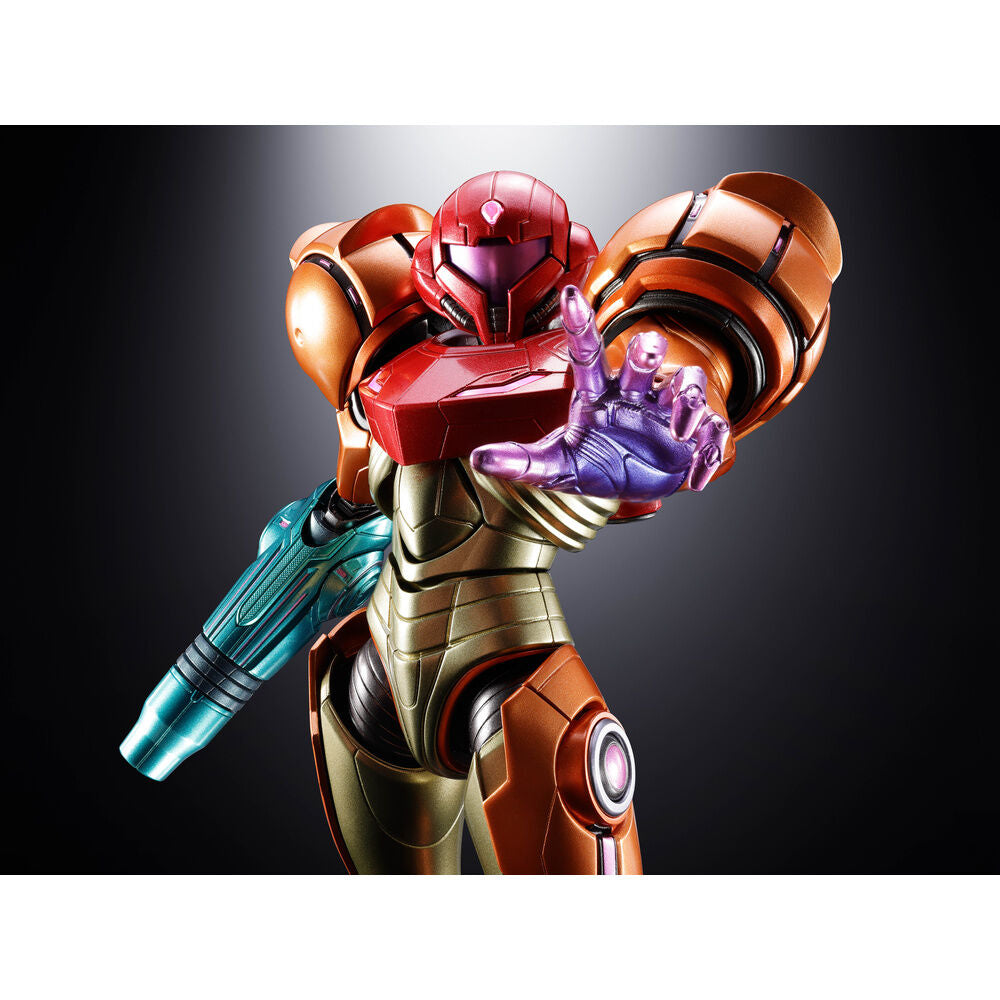 Action figure di Samus Aran tratta da Metroid Prime 4: Beyond Ver Chogokin 21 cm
