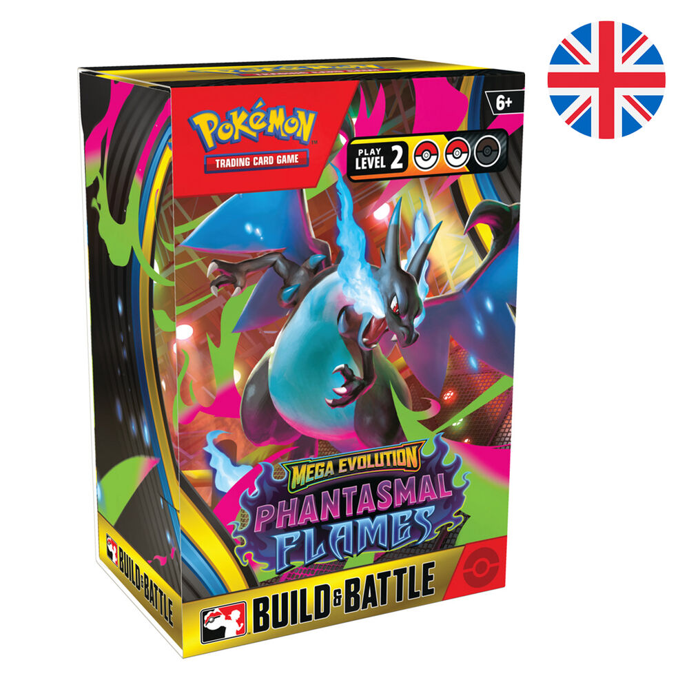 phantom fires build & battle pokemon card game (english)