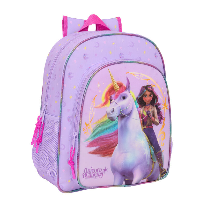 unicorn academy backpack 38cm adaptable