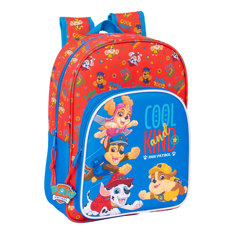 cool paw patrol backpack 34cm adaptable