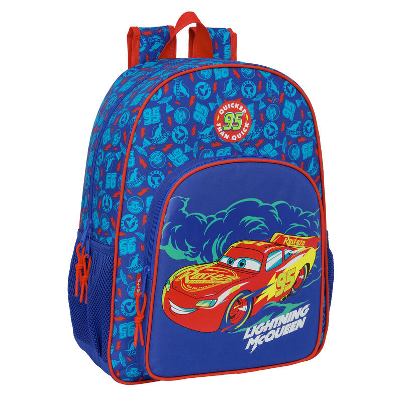 disney pixar cars backpack 42cm adaptable