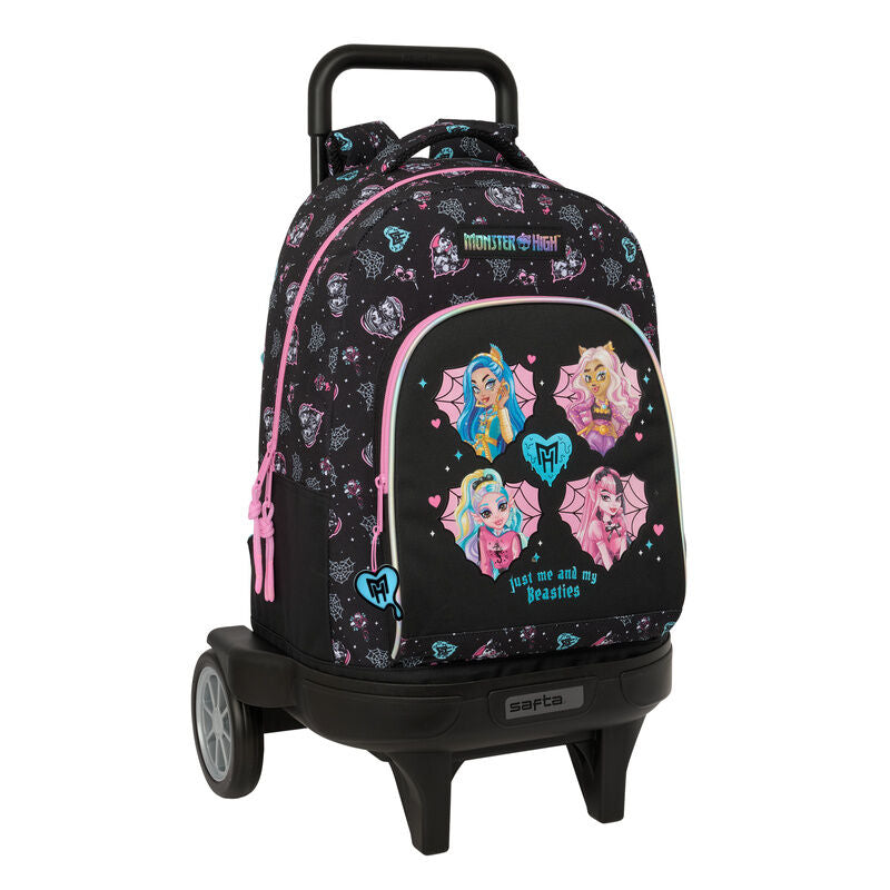 monster high evolution compact trolley 45cm