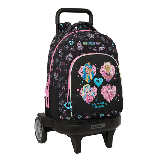 monster high evolution compact trolley 45cm