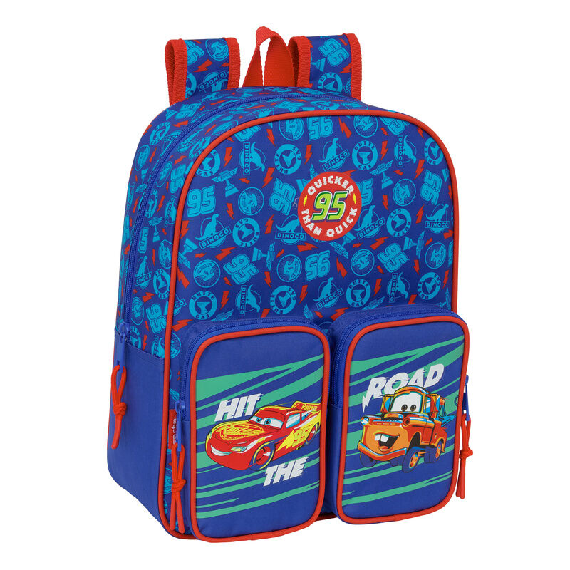 disney pixar cars backpack 33cm adaptable