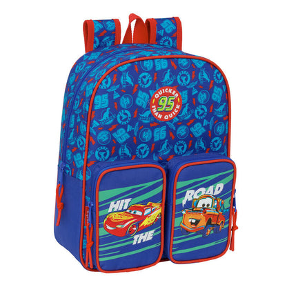 disney pixar cars backpack 33cm adaptable