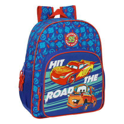 disney pixar cars backpack 38cm adaptable