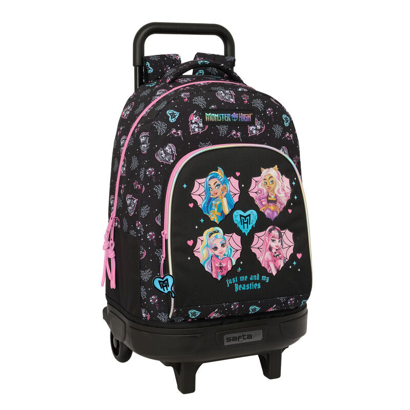 monster high compact trolley 45cm
