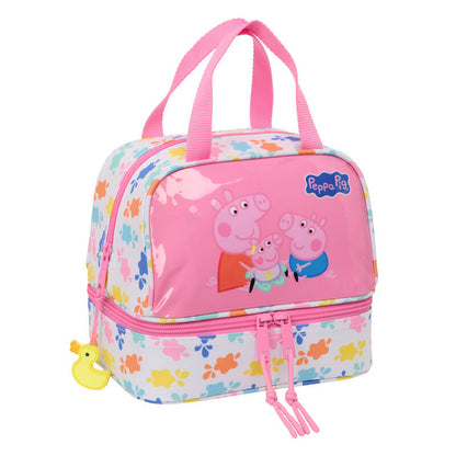 baby pig peppa pig insulated lunch bag