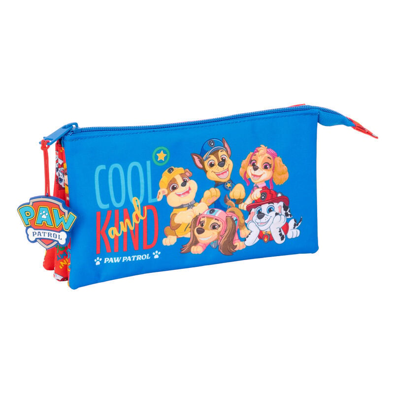Cool Paw Patrol Triple Pencil Case