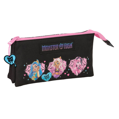 Monster High Dreifach Federmäppchen