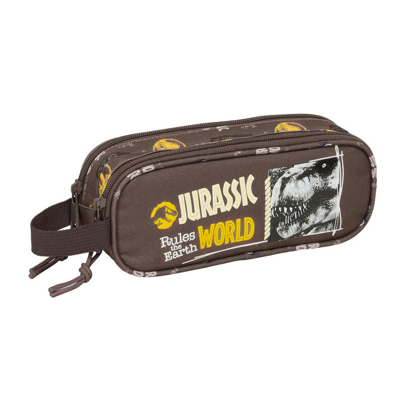 jurassic world double pencil case