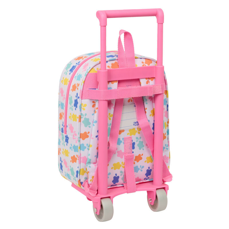 Carrito de Peppa Pig con forma de cerdito bebé 27 cm