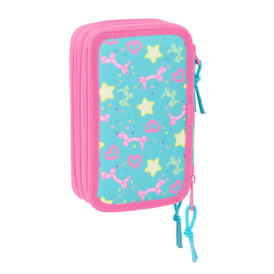 Gabby's Dollhouse Confetti Pencil Case triple 37pcs