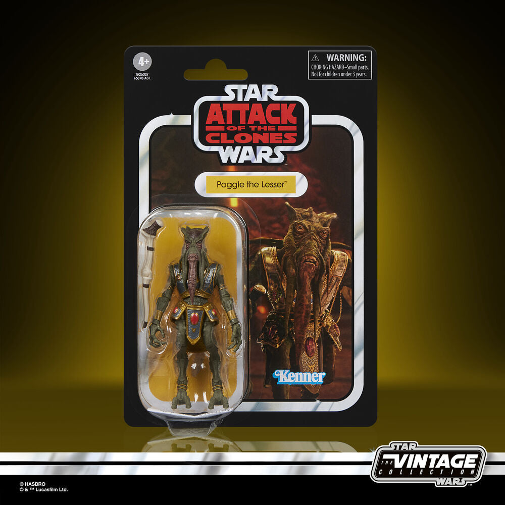 Poggle die kleinere Figur aus Star Wars: Angriff der Klonkrieger 9 5 cm