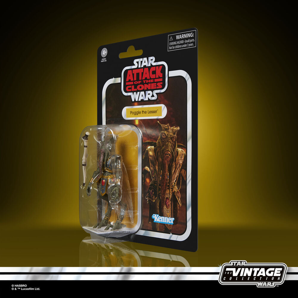Poggle die kleinere Figur aus Star Wars: Angriff der Klonkrieger 9 5 cm