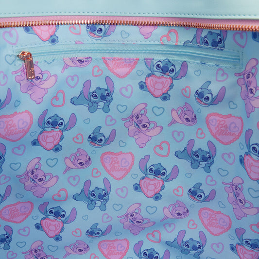True Love Angel & Stitch Disney Loungefly Bag
