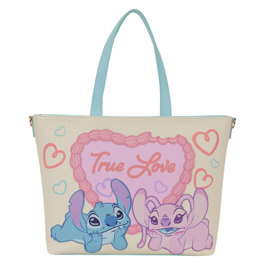 True Love Angel & Stitch Disney Loungefly Bag
