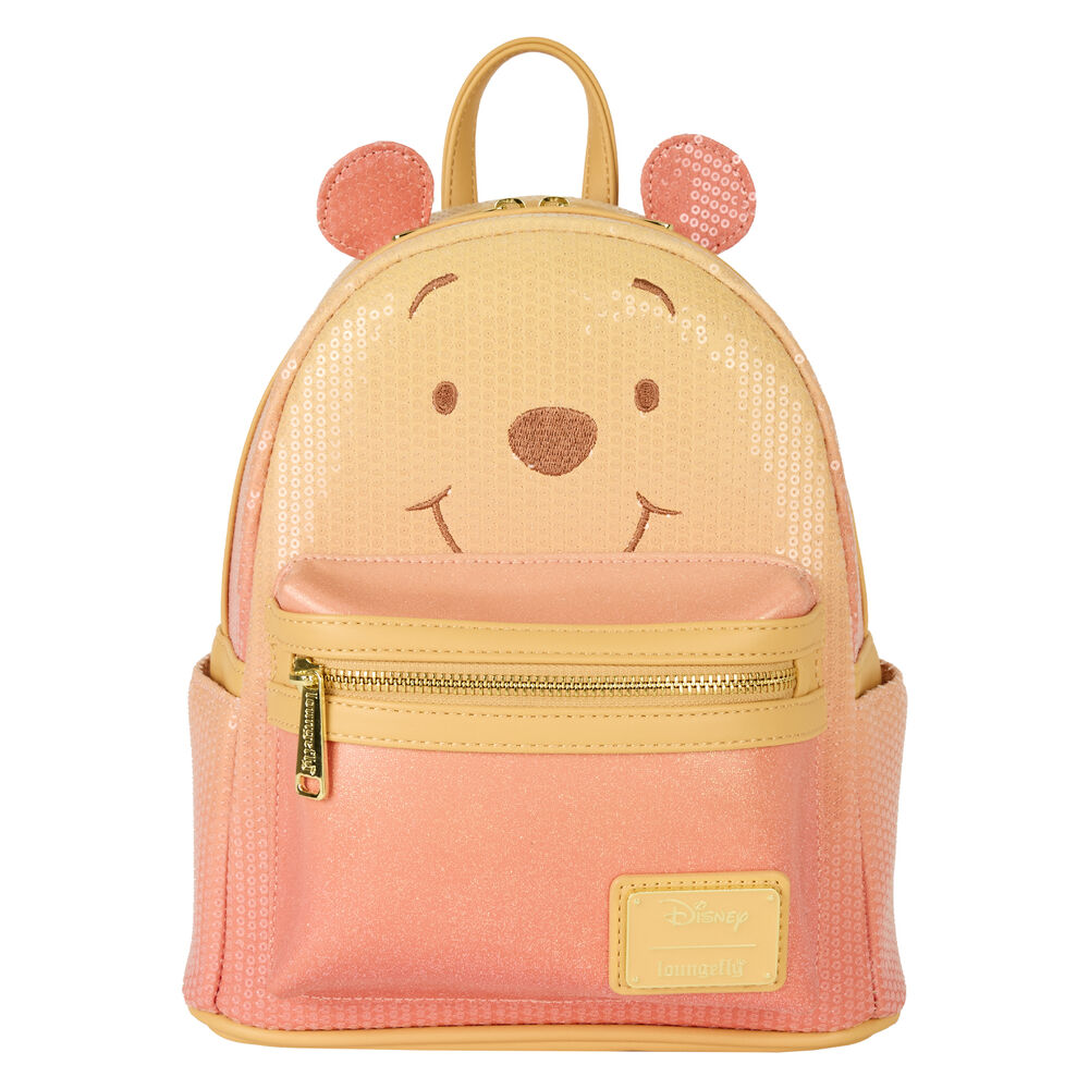sequin glitter winnie the pooh disney loungefly backpack