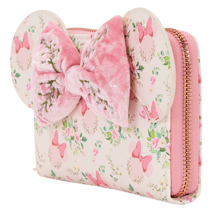 Floral Minnie Disney Loungefly Wallet