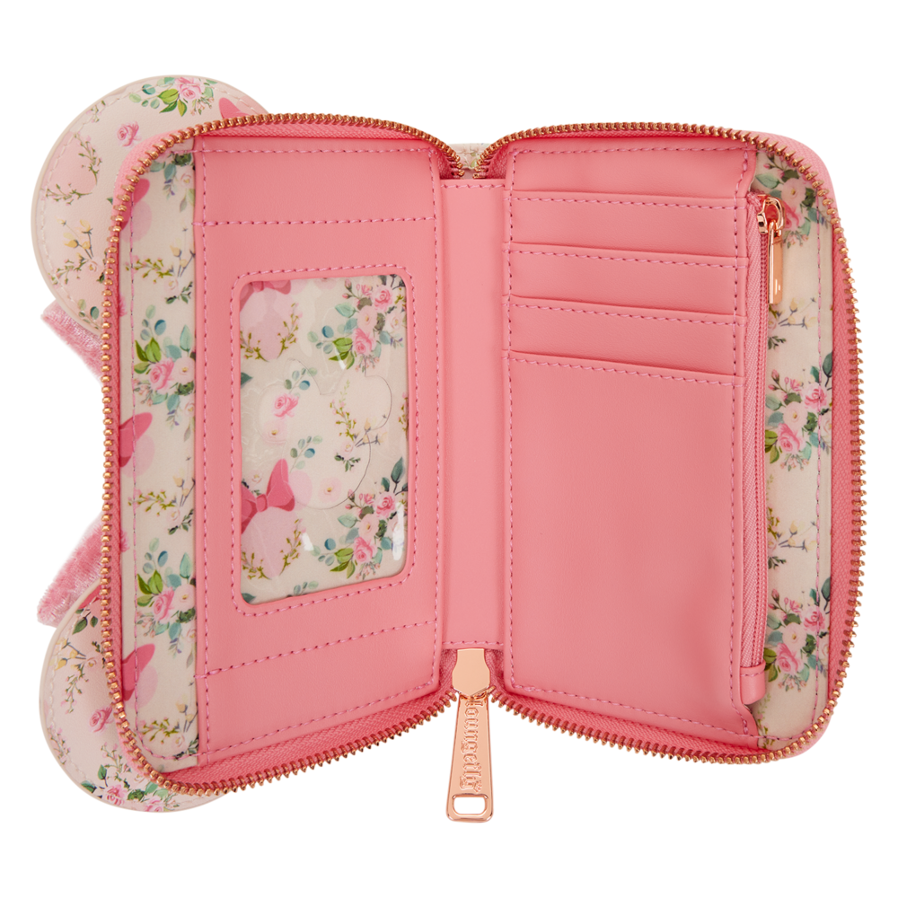Floral Minnie Disney Loungefly Wallet