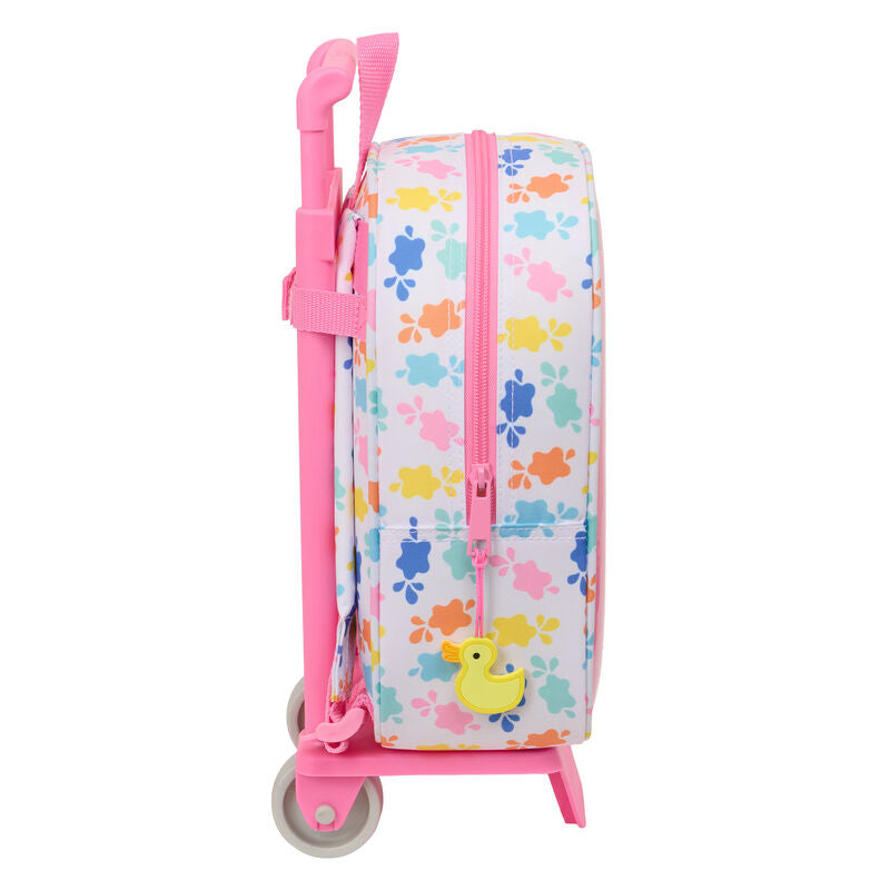 Carrito de Peppa Pig con forma de cerdito bebé 27 cm