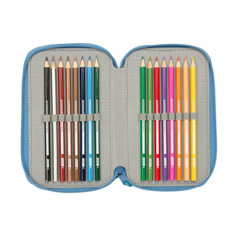 Frozen Disney triple pencil case 37pcs